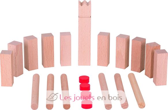 Mini-KUBB, jeu des Vikings GO56745-5251 Goki 1