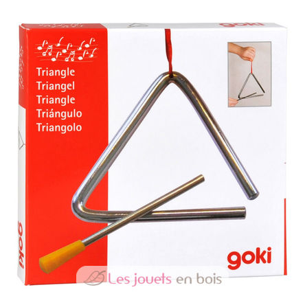 Triangle en métal 10 cm GK-UC004 Goki 1