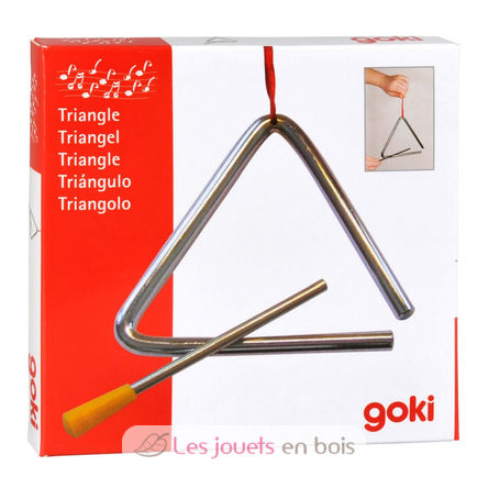 Triangle en métal 10 cm GK-UC004 Goki 1