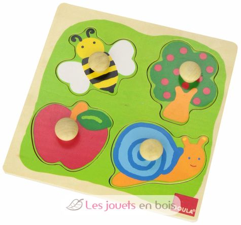 Puzzle abeille, escargot ... GO53010-2798 Goula 2
