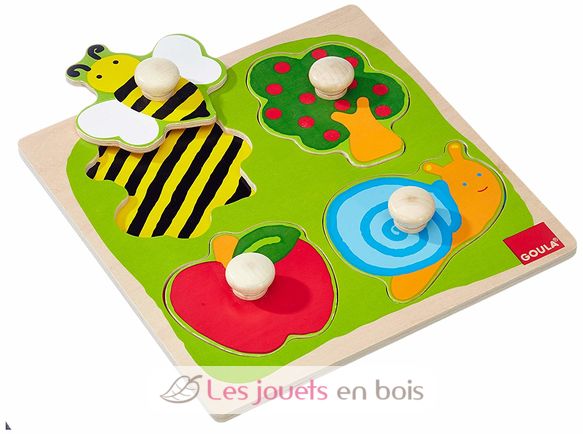 Puzzle abeille, escargot ... GO53010-2798 Goula 1