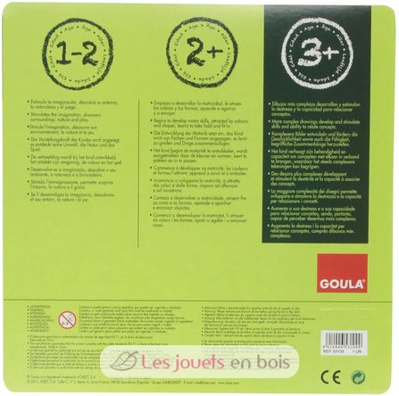 Puzzle garçon et ses vêtements GO53109-4045 Goula 2