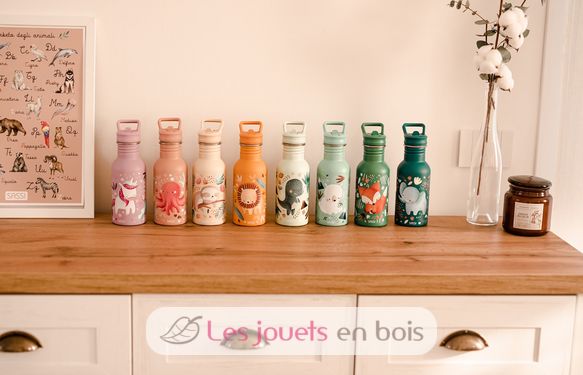 Bouteille en inox Munchy l'ours 500 ml SJ-SB2041 Sassi Junior 2