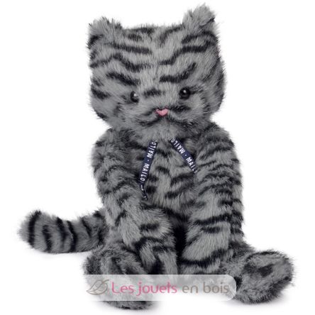 Peluche Grisouille Chat Méloé 37 cm MA0340 Maïlou Tradition 1