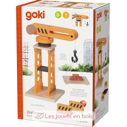 Grue pivotante en bois GK55824 Goki 2