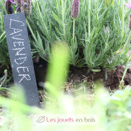 6 marqueurs de plantes en ardoise ED-GT131 Esschert Design 4