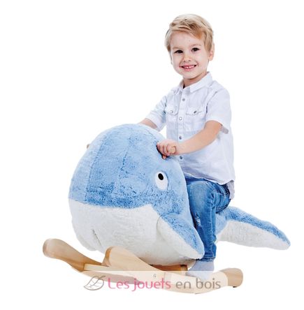 Baleine à bascule bleue GT67024 Gerardo’s Toys 2