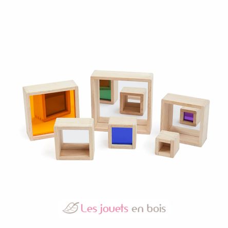 Pyramide de miroirs empilables G300649 Guidecraft 2