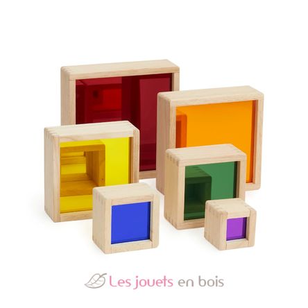 Pyramide de miroirs empilables G300649 Guidecraft 4