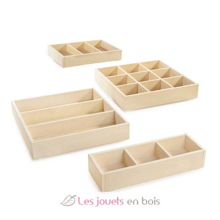 4 plateaux de tri empilables G4704 Guidecraft 3