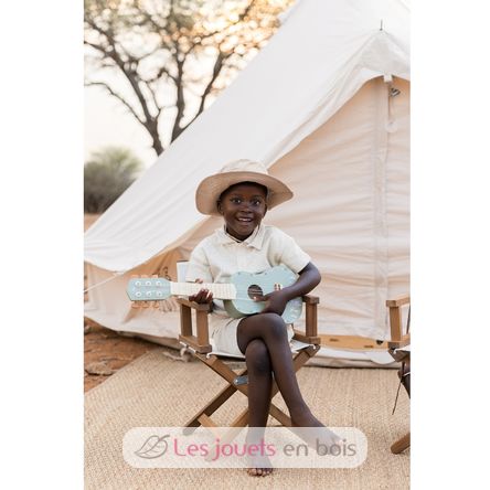 Guitare en bois verte Safari Friends LD7470 Little Dutch 12