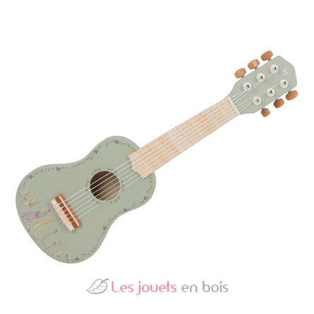Guitare en bois verte Safari Friends LD7470 Little Dutch 2