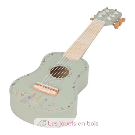 Guitare en bois verte Safari Friends LD7470 Little Dutch 1