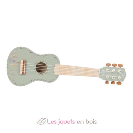Guitare en bois verte Safari Friends LD7470 Little Dutch 3