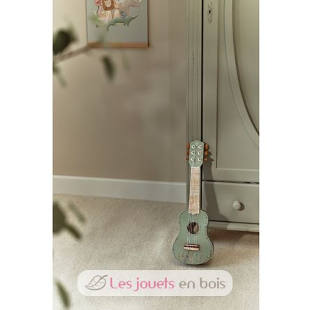 Guitare en bois verte Safari Friends LD7470 Little Dutch 7