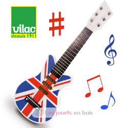 Guitare rock Union Jack V8329 Vilac 1