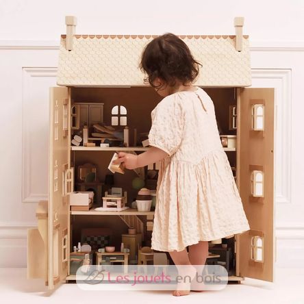 Grande maison de poupées en bois naturel TV-H1150 Le Toy Van 4