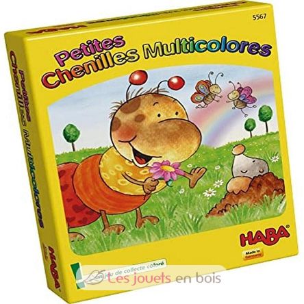 Petites chenilles multicolores HA-5567 Haba 1