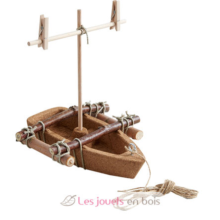 Kit d'assemblage - Bateau en liège HA-304244 Haba 3