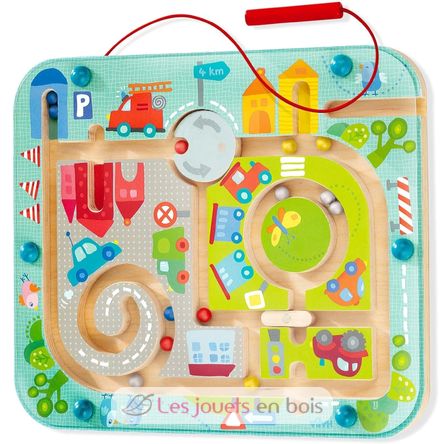 Jeu magnétique Ville Labyrinthe HA301056 Haba 1