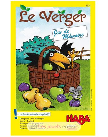 Le verger - jeu de mémoire HA-3274 Haba 3