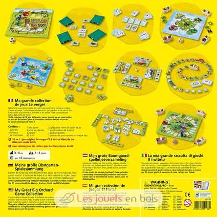 Grande collection de jeux Le verger HA302283 Haba 2