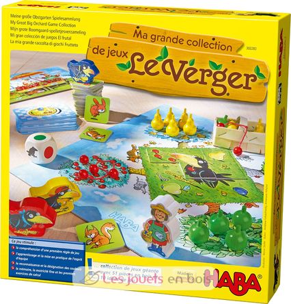 Grande collection de jeux Le verger HA302283 Haba 1