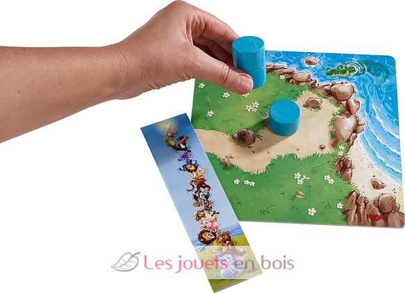 Pyramide d’animaux – Mémo des acrobates HA302813 Haba 6