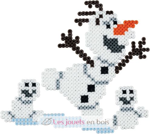 Sachet 1000 perles plastique Midi Blanc HAMA-207-01 Hama 3