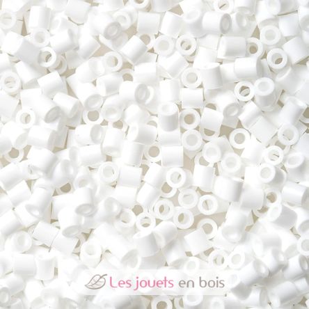 Sachet 1000 perles plastique Midi Blanc HAMA-207-01 Hama 2