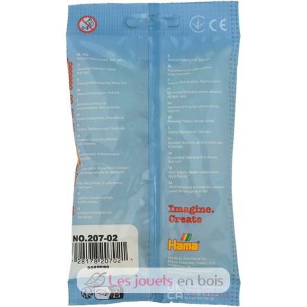 Sachet 1000 perles plastique Midi crème HAMA-207-02 Hama 4