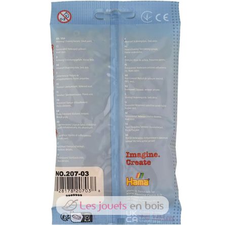 Sachet 1000 perles plastique Midi Jaune HAMA-207-03 Hama 6