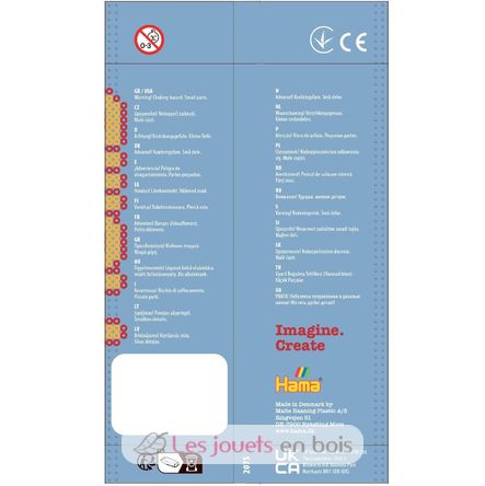 Sachet 1000 perles plastique Midi Jaune HAMA-207-03 Hama 7