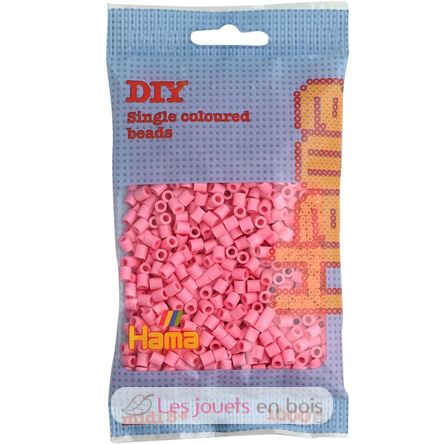 Sachet 1000 perles plastique Midi Rose HAMA-207-06 Hama 1
