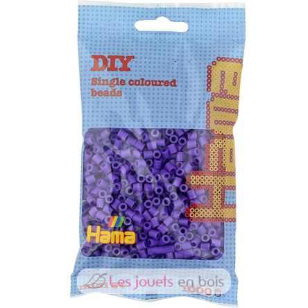 Sachet 1000 perles plastique Midi Violet HAMA-207-07 Hama 1