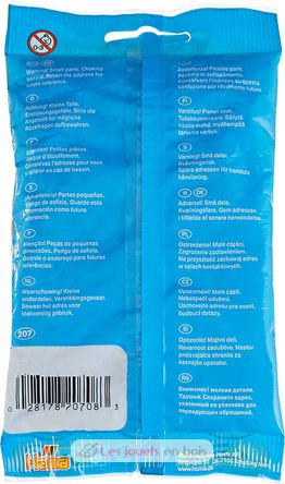 Sachet 1000 perles plastique Midi Bleu foncé HAMA-207-08 Hama 3