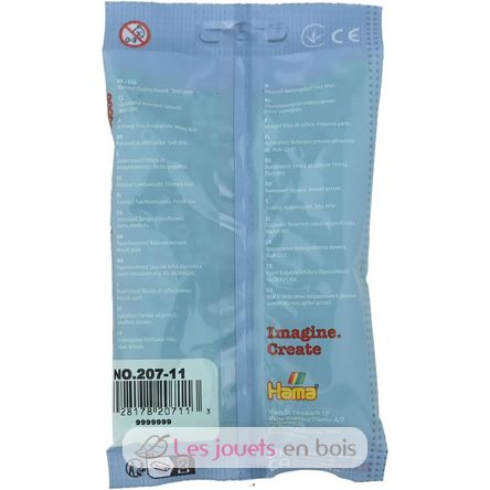 Sachet 1000 perles plastique Midi vert clair HAMA-207-11 Hama 4