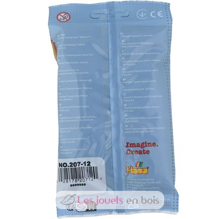 Sachet 1000 perles plastique Midi Marron HAMA-207-12 Hama 1