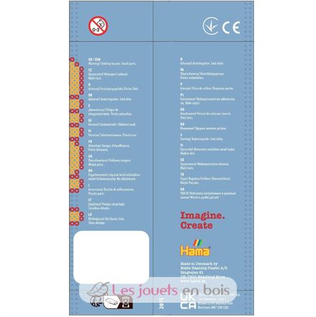 Sachet 1000 perles plastique Midi Marron HAMA-207-12 Hama 5