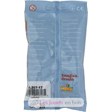 Sachet 1000 perles plastique Midi gris HAMA-207-17 Hama 5