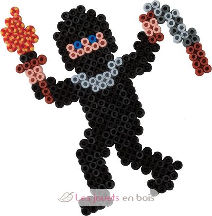 Sachet 1000 perles plastique Midi noir HAMA-207-18 Hama 4