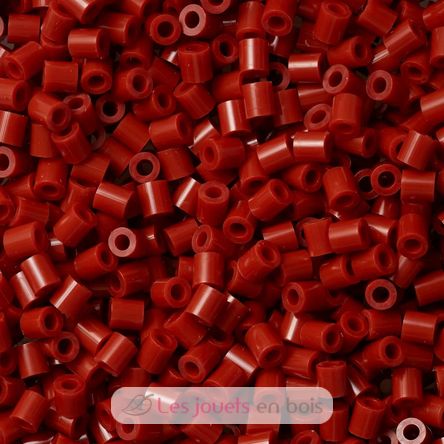 Sachet 1000 perles plastique Midi marron rouge HAMA-207-20 Hama 2