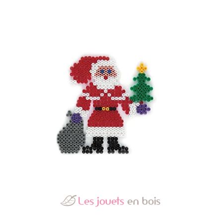 Sachet 1000 perles plastique Midi Rouge Noël HAMA-207-22 Hama 3