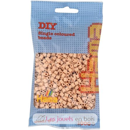 Sachet 1000 perles plastique Midi beige HAMA-207-27 Hama 1