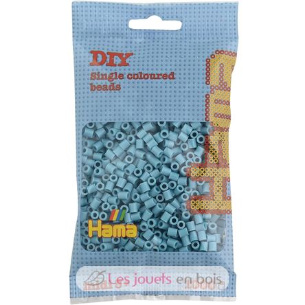 Sachet 1000 perles plastique Midi Turquoise HAMA-207-31 Hama 1