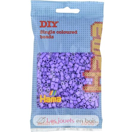 Sachet 1000 perles plastique Midi Violet pastel HAMA-207-45 Hama 1