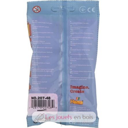 Sachet 1000 perles plastique Midi rose pastel HAMA-207-48 Hama 4