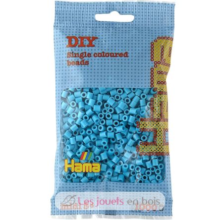 Sachet 1000 perles plastique Midi azure HAMA-207-49 Hama 1