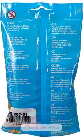 Sachet 1000 perles plastique Midi néon mix HAMA-207-51 Hama 3