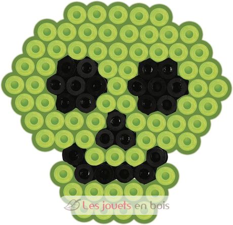 Sachet 1000 perles plastique Midi mix phosphorescent HAMA-207-55 Hama 4